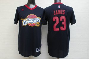 Maillot De Basket Cleveland Cavaliers LeBron James 23 Manches Courtes Shirt Tissus Sportif Fans Edition Bleu